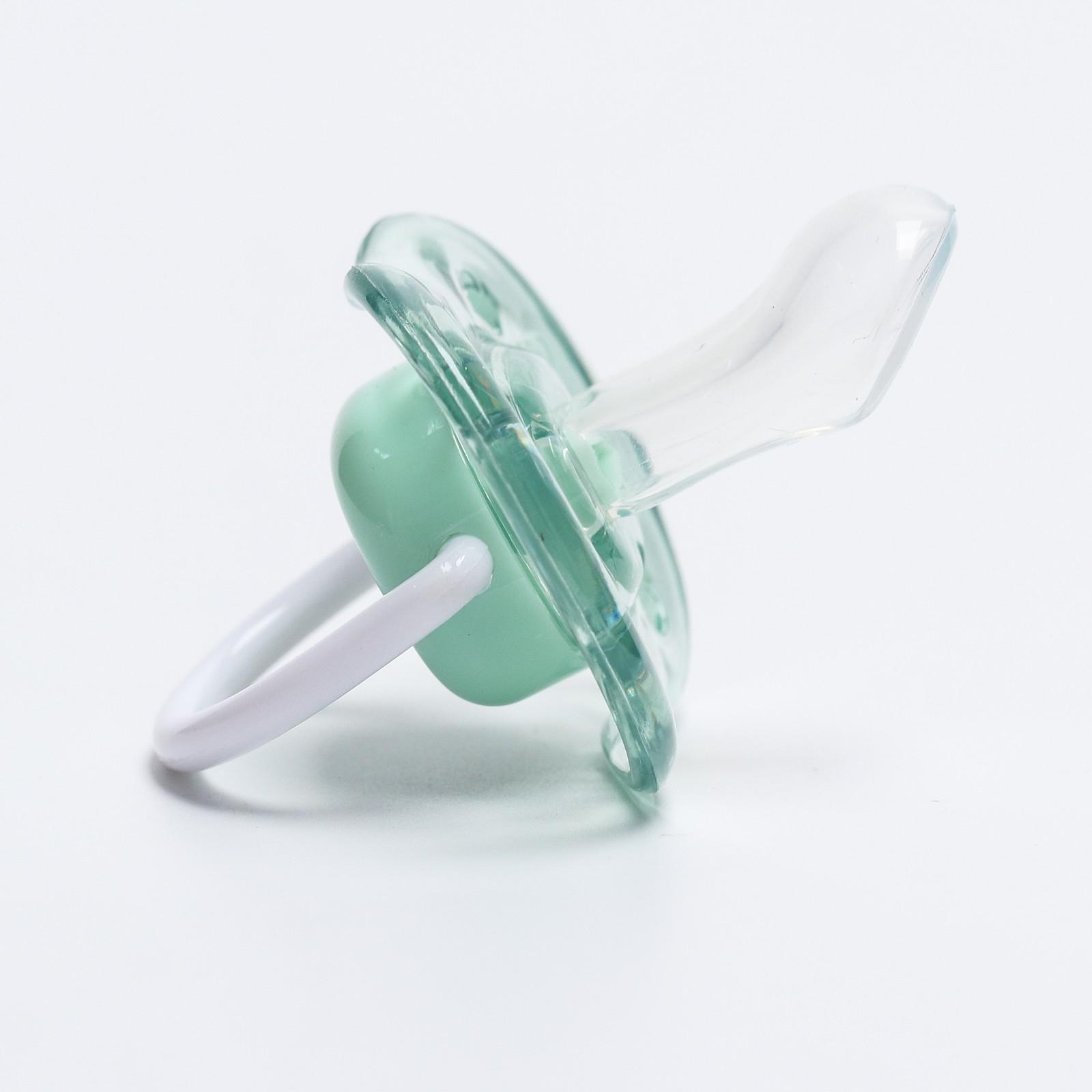 Пустышка Mum and Baby силикон ортодонтическая от 6 мес. 1 шт. - фото 3