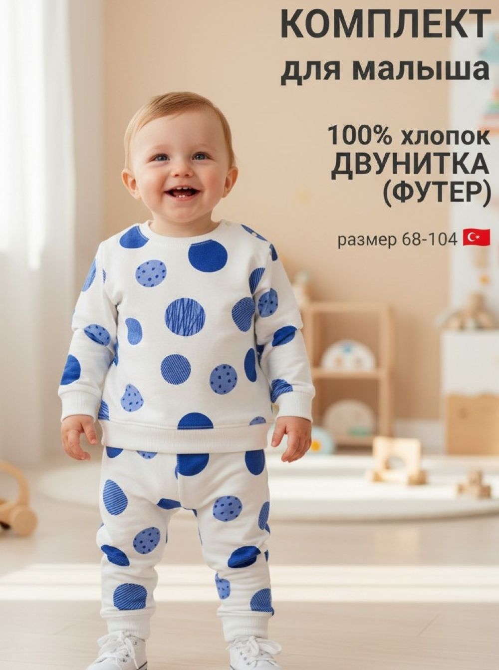 Свитшот и брюки Deiko Baby D1082 - фото 2