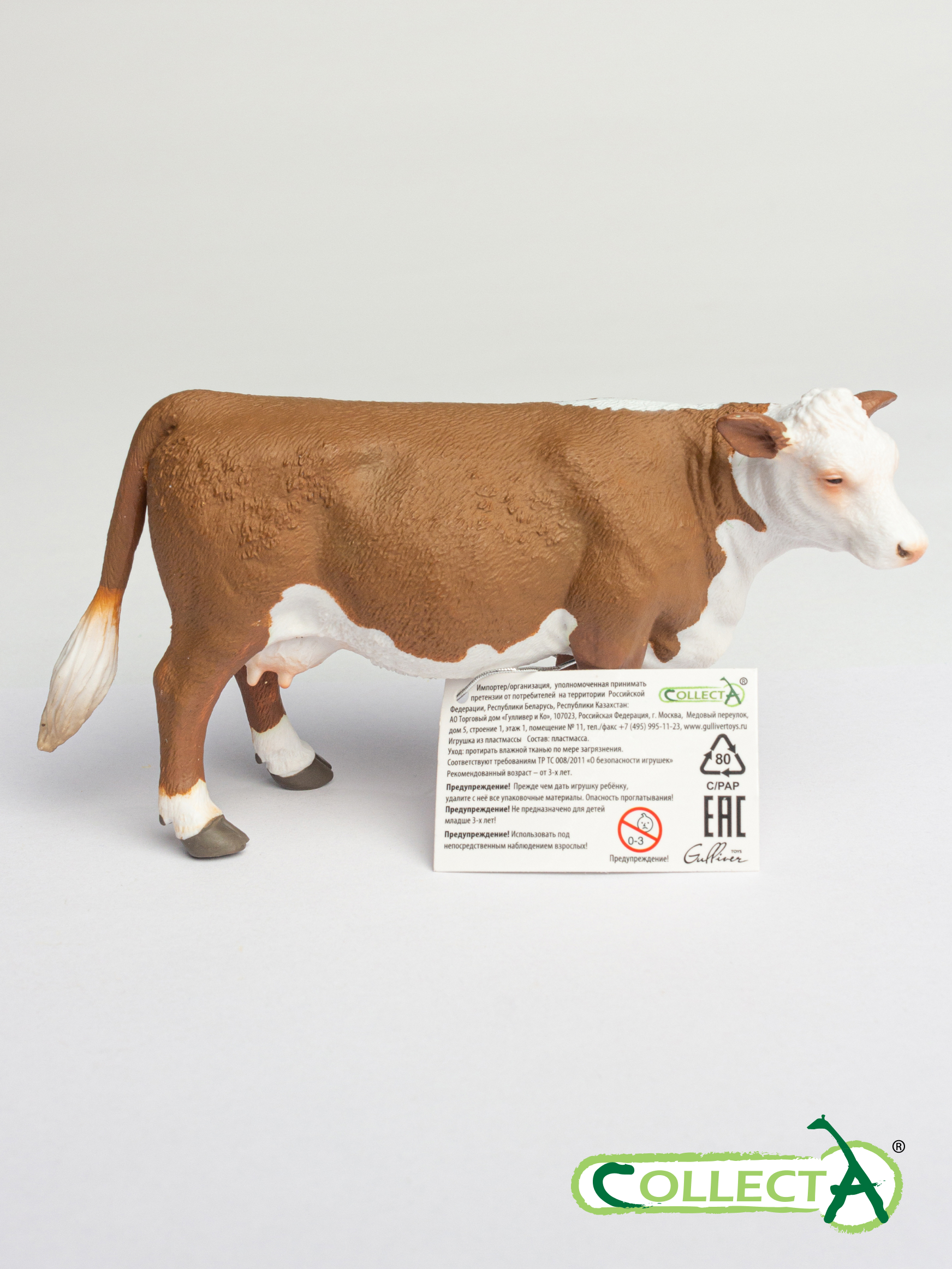 Фигурка Collecta Корова герефордская - фото 10