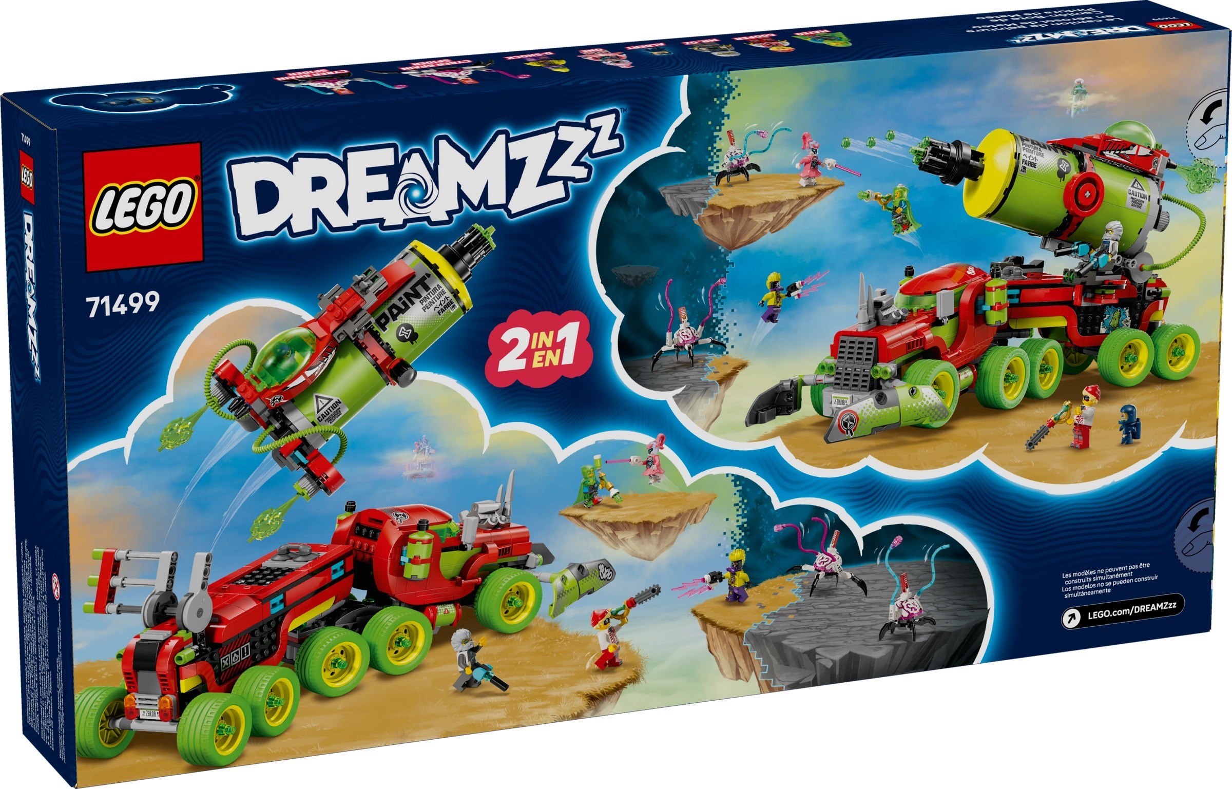 Изображение товара Конструктор LEGO DREAMZzz Грузовик для распыления краски Матео