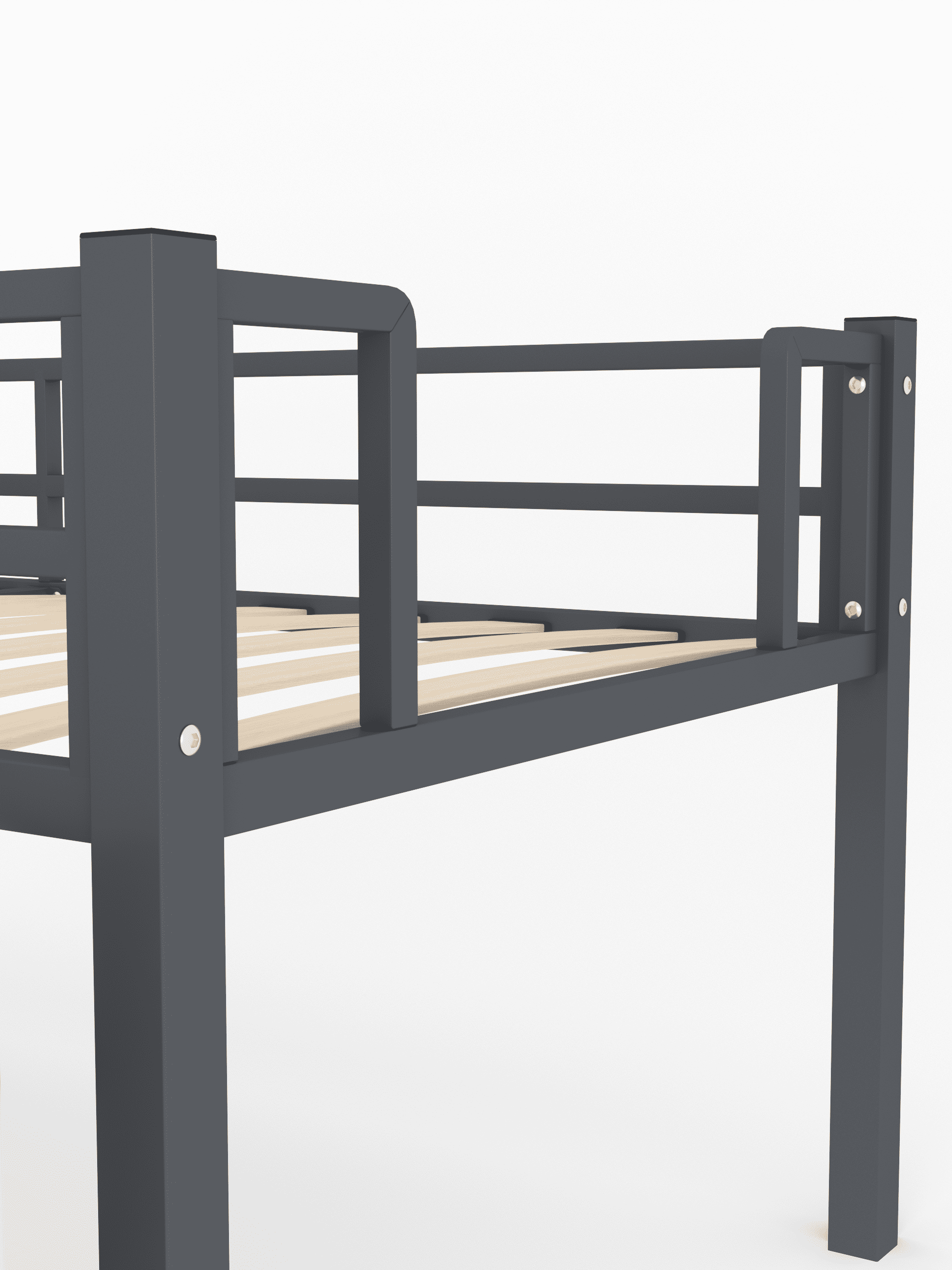 Кровать REDFORD (серый) - фото 12