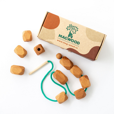 Игрушка Mag Wood шнуровка