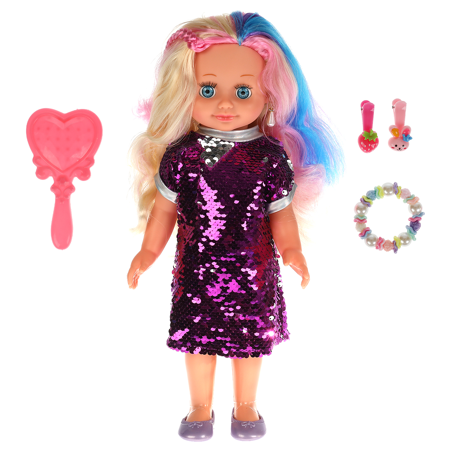 Кукла классическая Карапуз Анна высота 40 см 313380 - фото 1