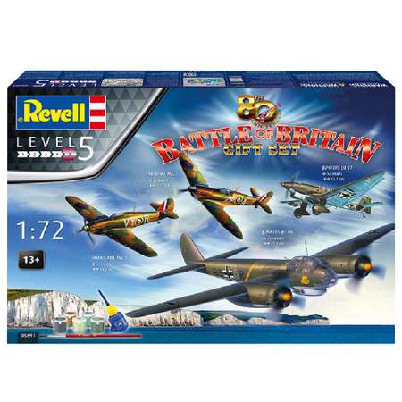 Сборная модель Revell Подарочный набор 80-летие Битвы за Британию