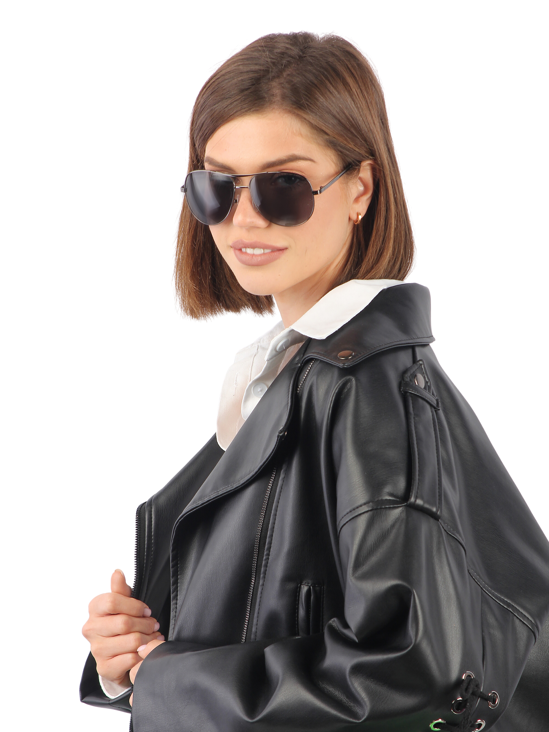 Очки солнцезащитные Pretty Mania RDT018-ATBK - фото 4