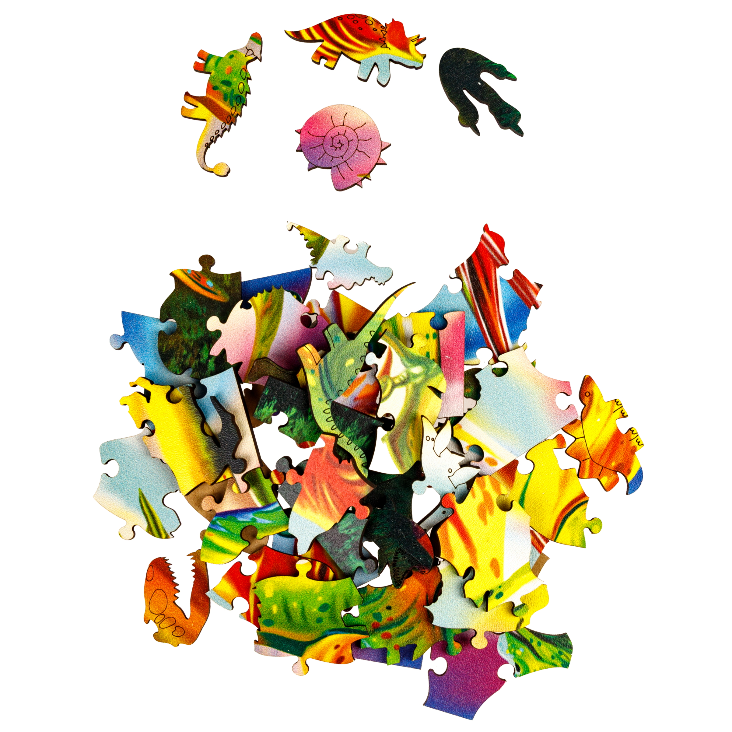 Пазл 1TOY динозавр Брахиозавр деревянный - фото 11