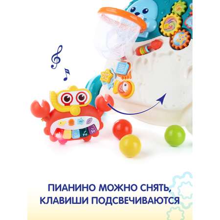 Ходунки Veld Co Бизиборд с ручкой