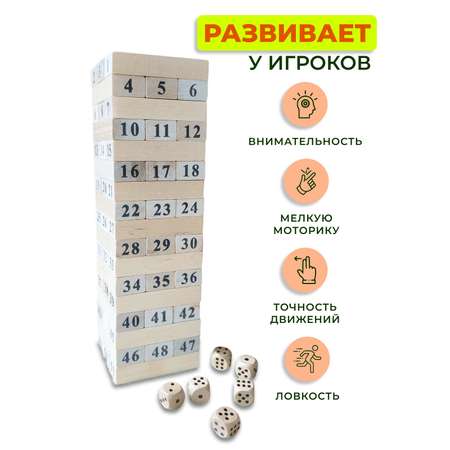 Настольная игра Башня удачи Дженга