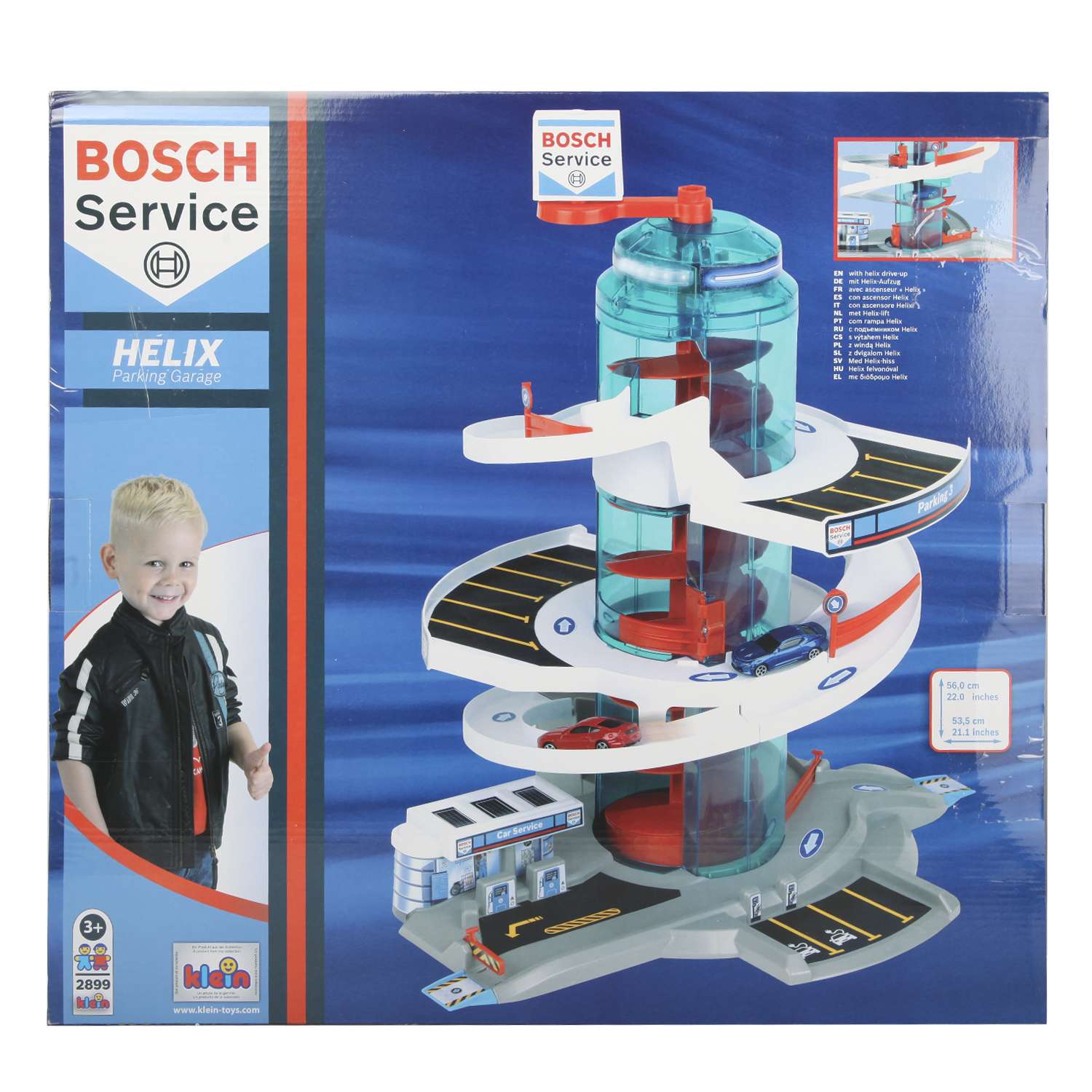 Парковка Klein Bosch Car Service Helix с лифтом, многоуровневый 2899 - фото 1