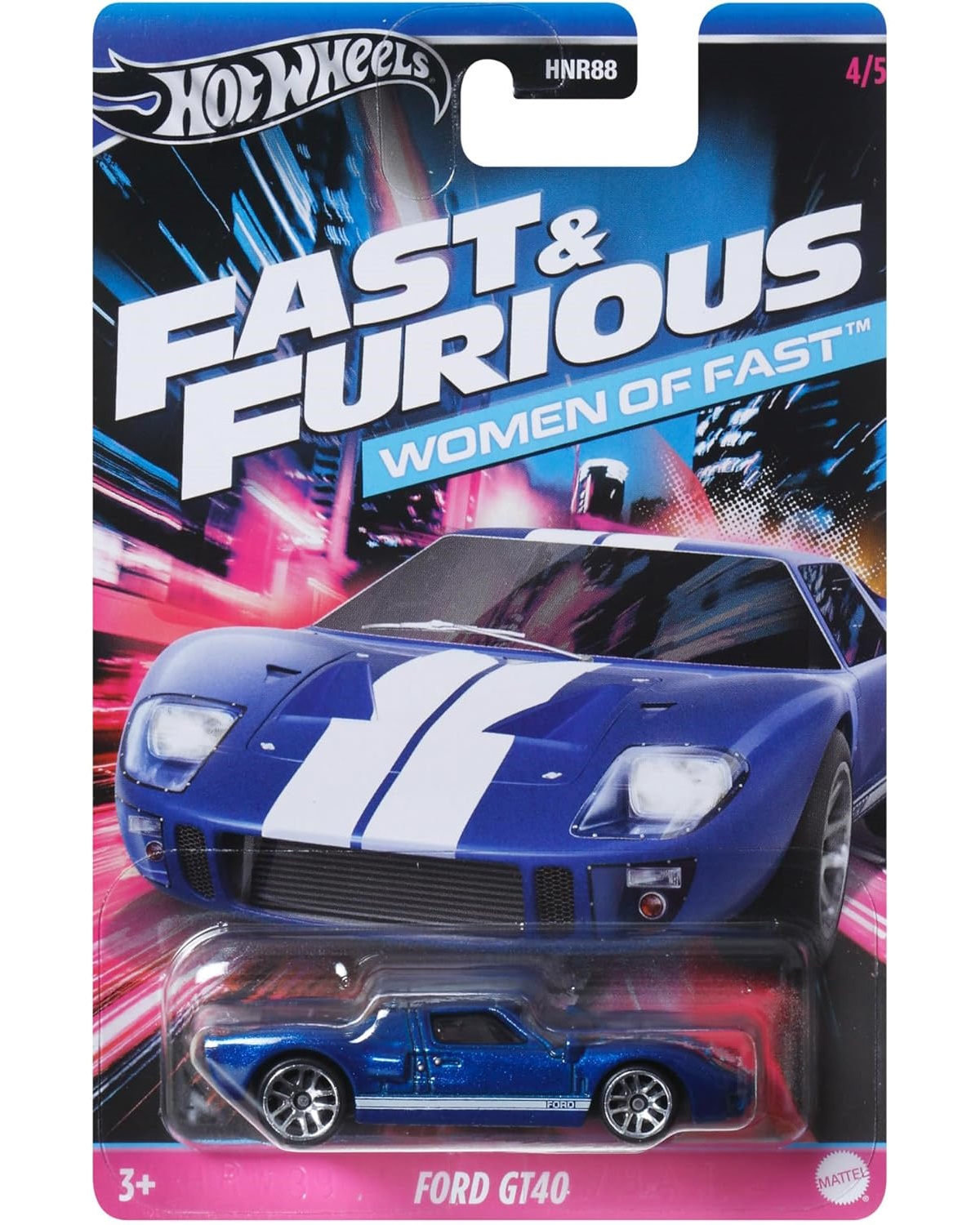 Автомобиль Hot Wheels 1:64 HNR88 - фото 5