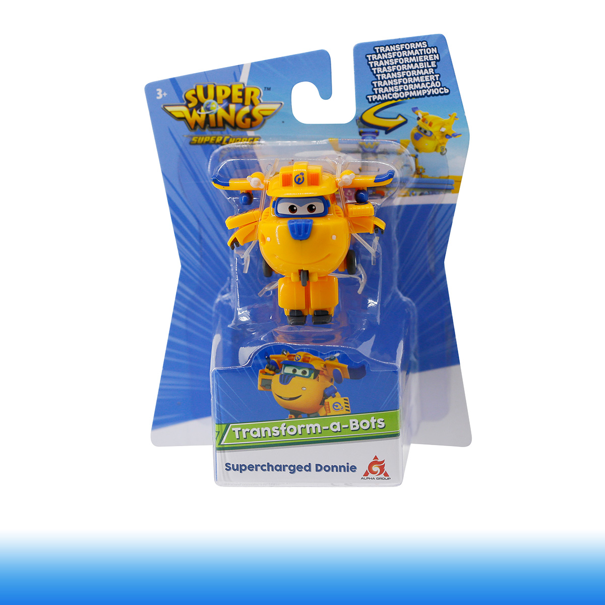 Фигурка Супер Крылья Трансформер Заряженный Донни - фото 6