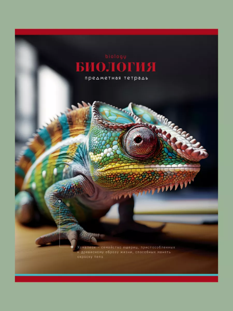 Тетрадь BG 40 лист. 12 шт. (Алгебра, Английский язык, Биология, Физика, География, Геометрия, История, Литература, Русский язык, Химия) - фото 9