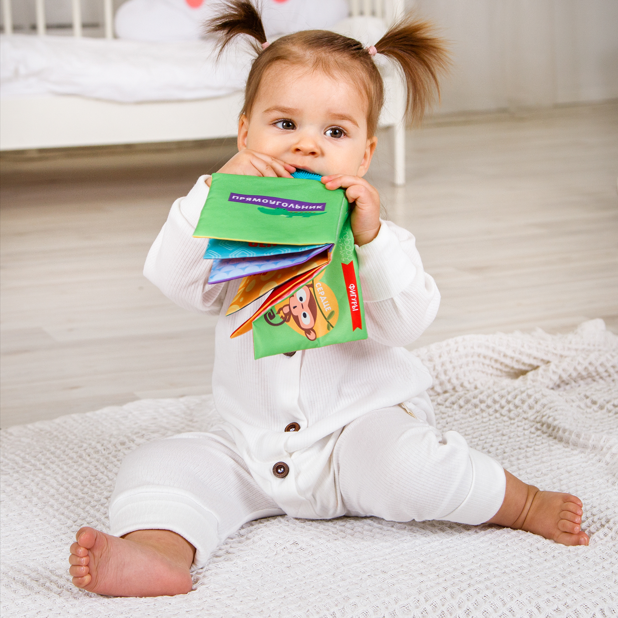 Игрушка Amarobaby книжка Soft Book в ассортименте - фото 11