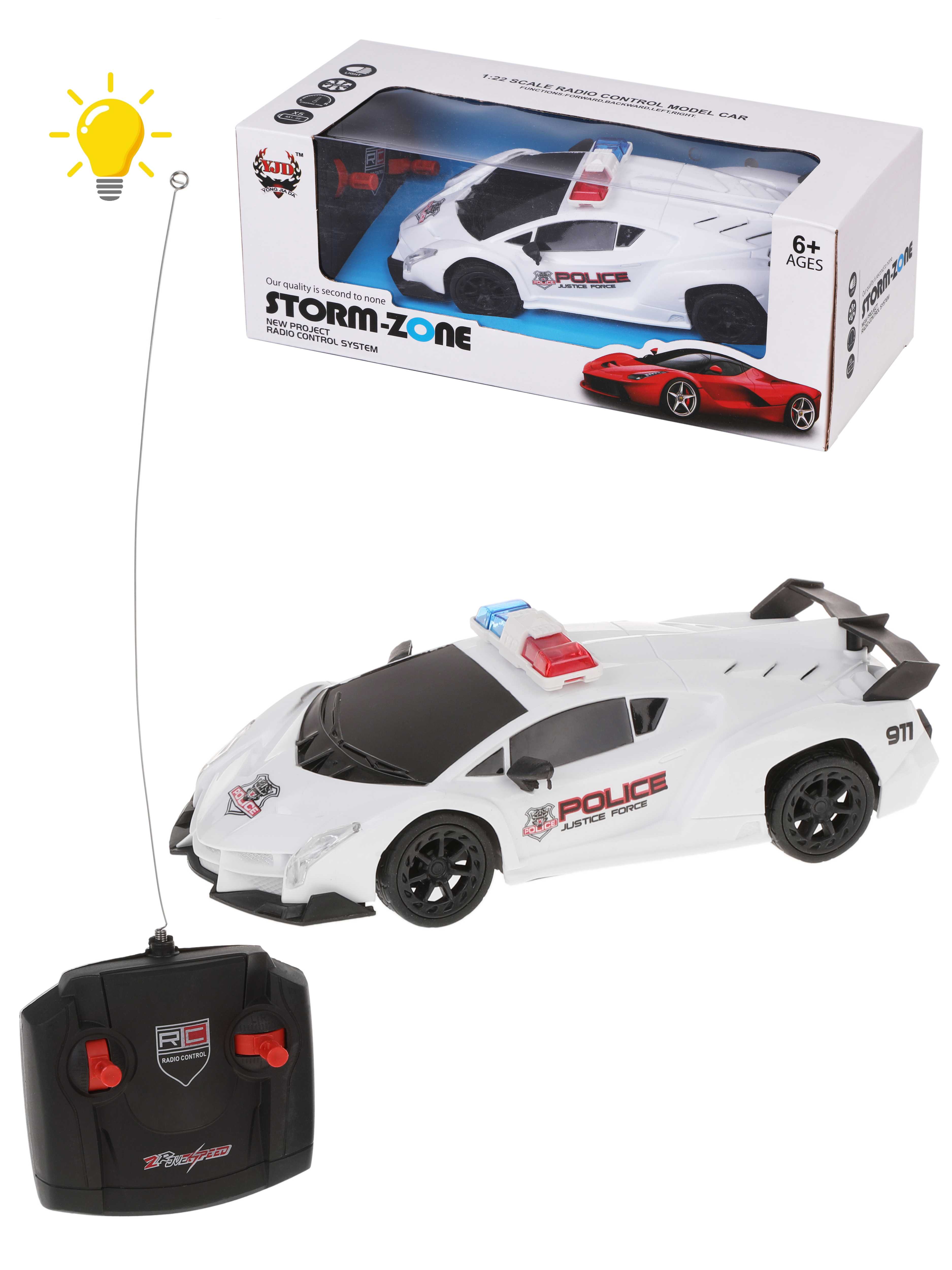 Автомобиль РУ Наша Игрушка 1:20 - фото 1