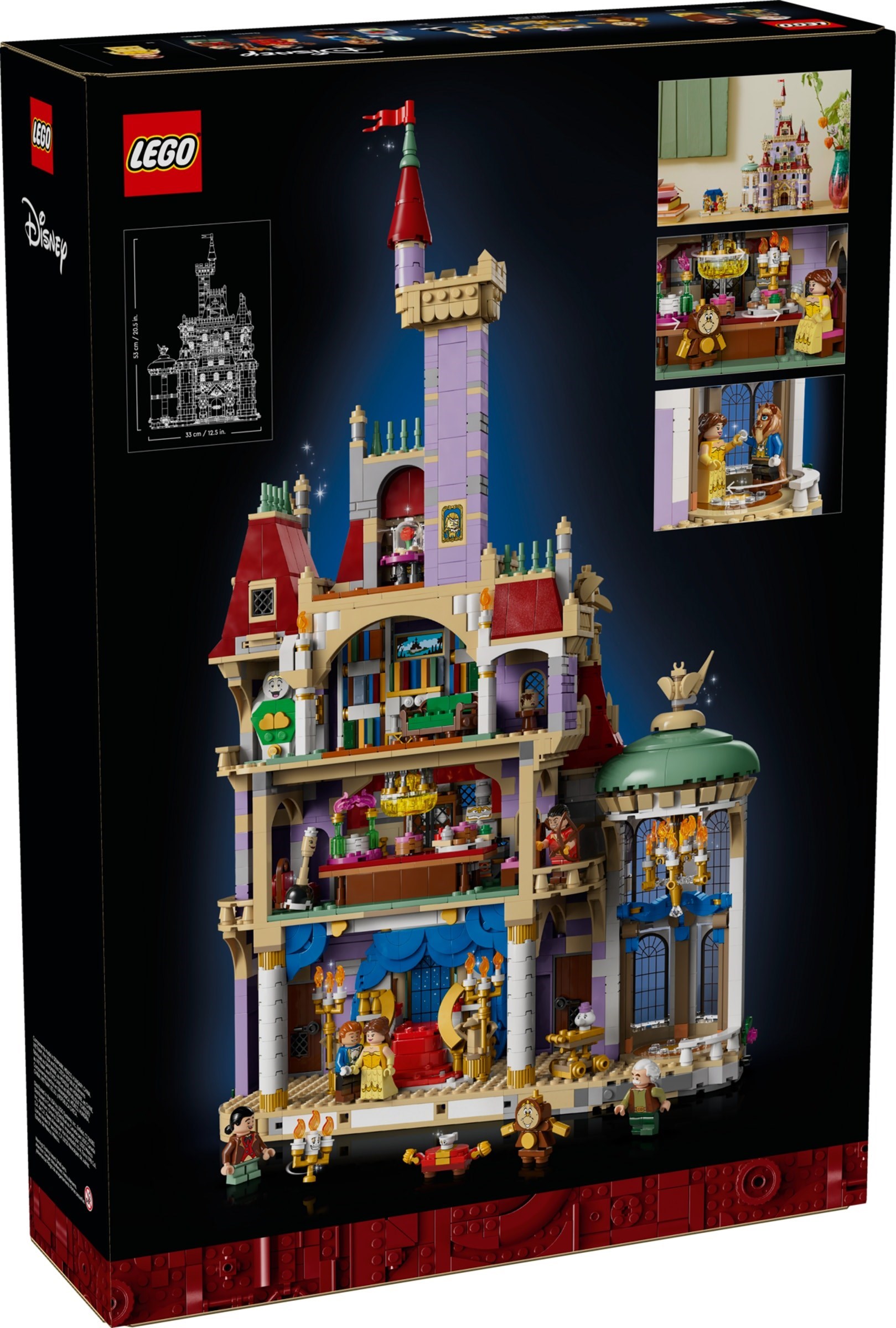 Изображение товара Конструктор LEGO Disney Princess Замок Красавицы и Чудовища 596 дет.