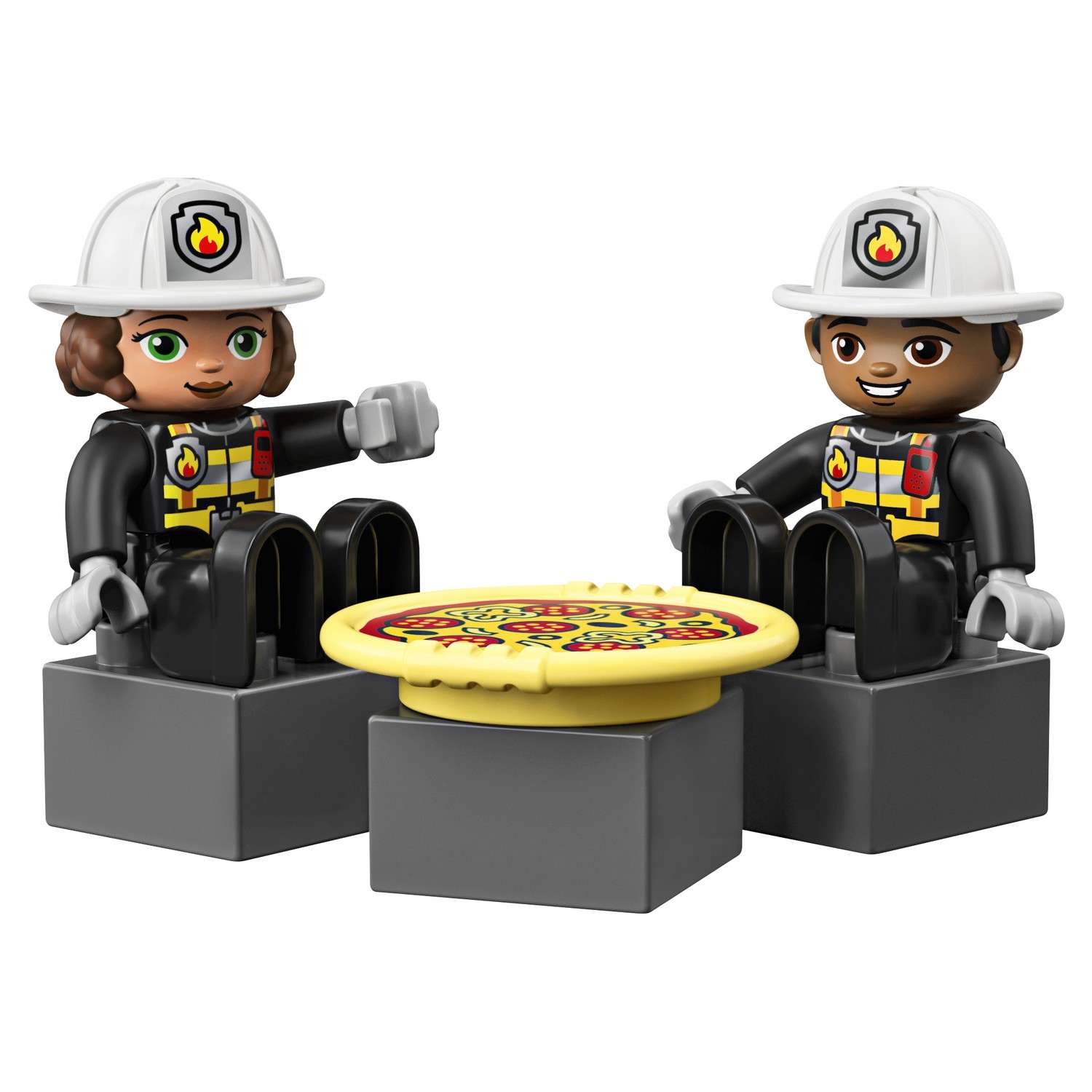 Конструктор LEGO DUPLO Пожарное депо блочный - фото 15