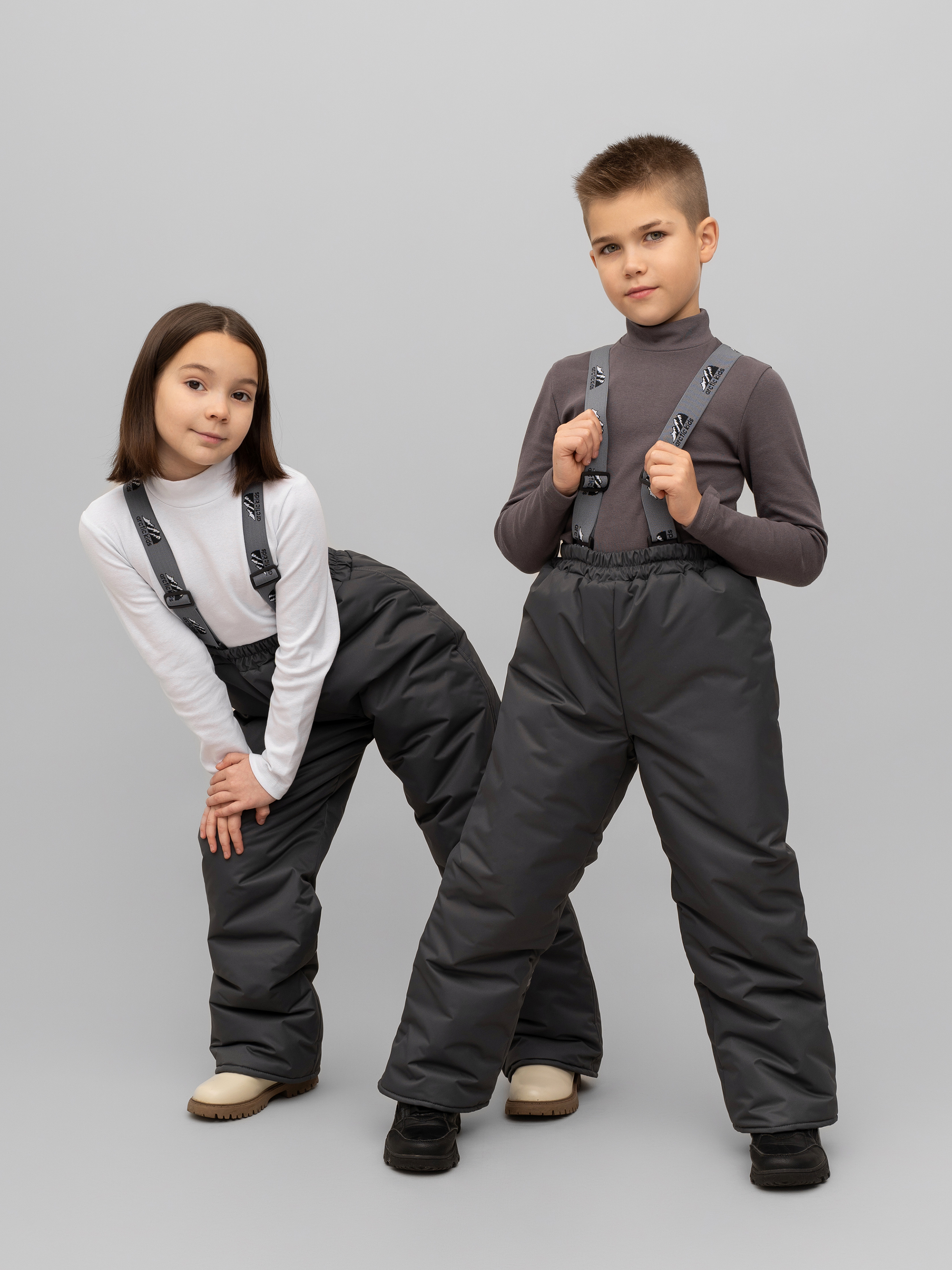 Брюки Arctic kids 10-031/1 серый - фото 39