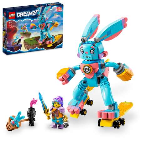 Конструктор LEGO DREAMZzz Иззи и кролик Банчу блочный