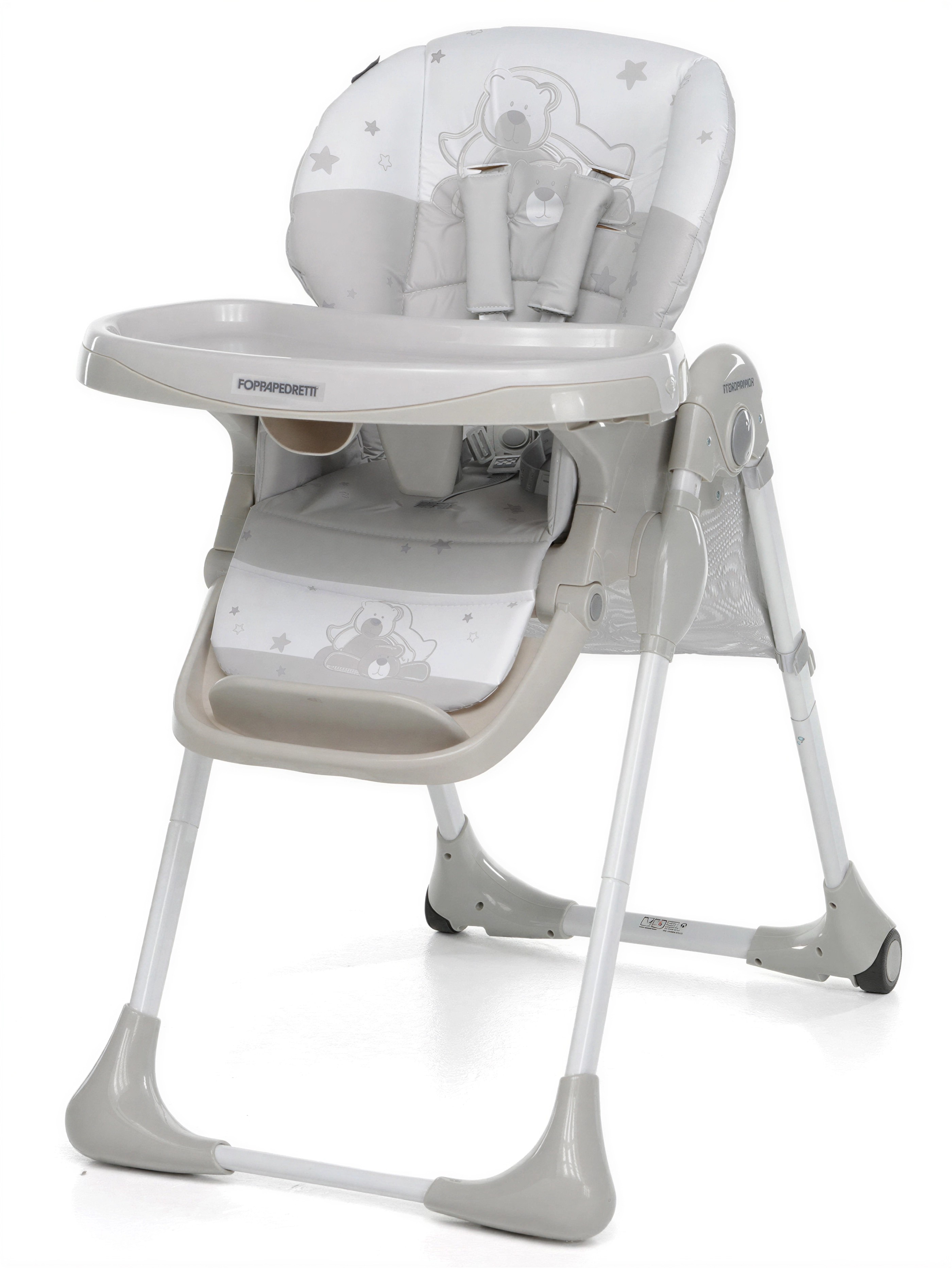 Стульчик для кормления Foppapedretti Meeting серый - фото 1
