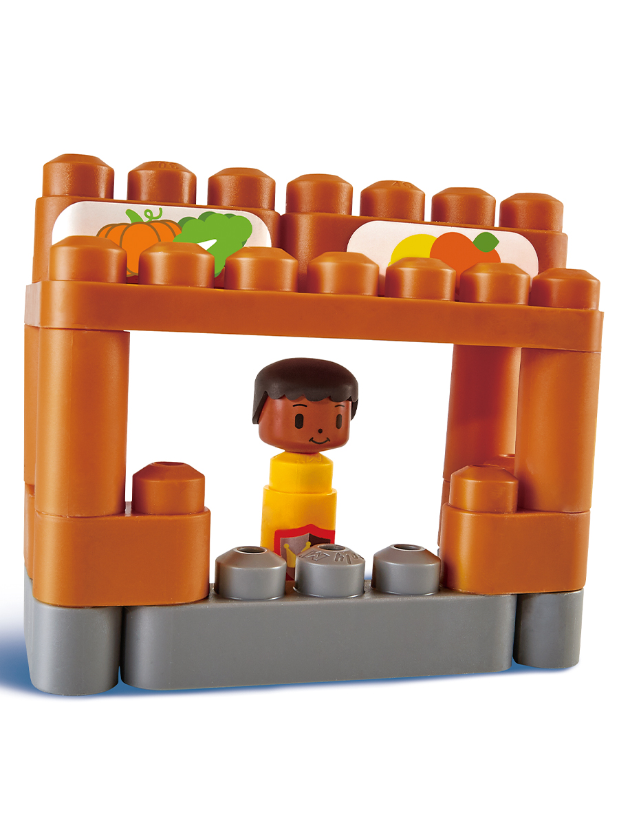 Конструктор Hape Средневековый замок 310 дет. - фото 13