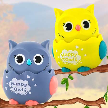 Игрушка TIPTOPOLIS каталка Совушки