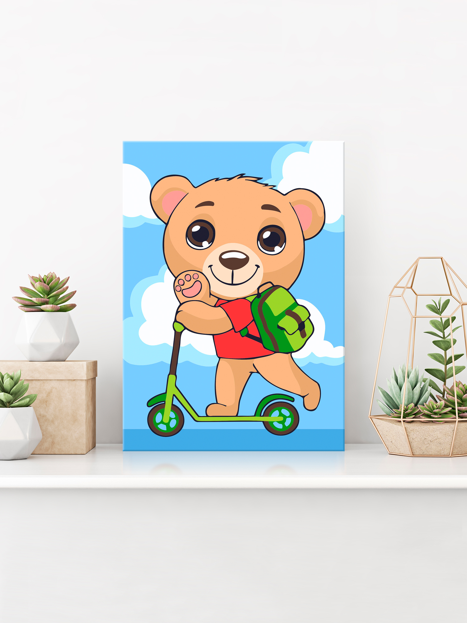 Картина по номерам Hobby Paint Пора в школу в ассортименте - фото 3