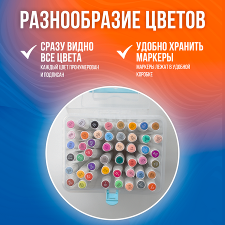 Скетчмаркер Rich New двусторонний 48 цв.