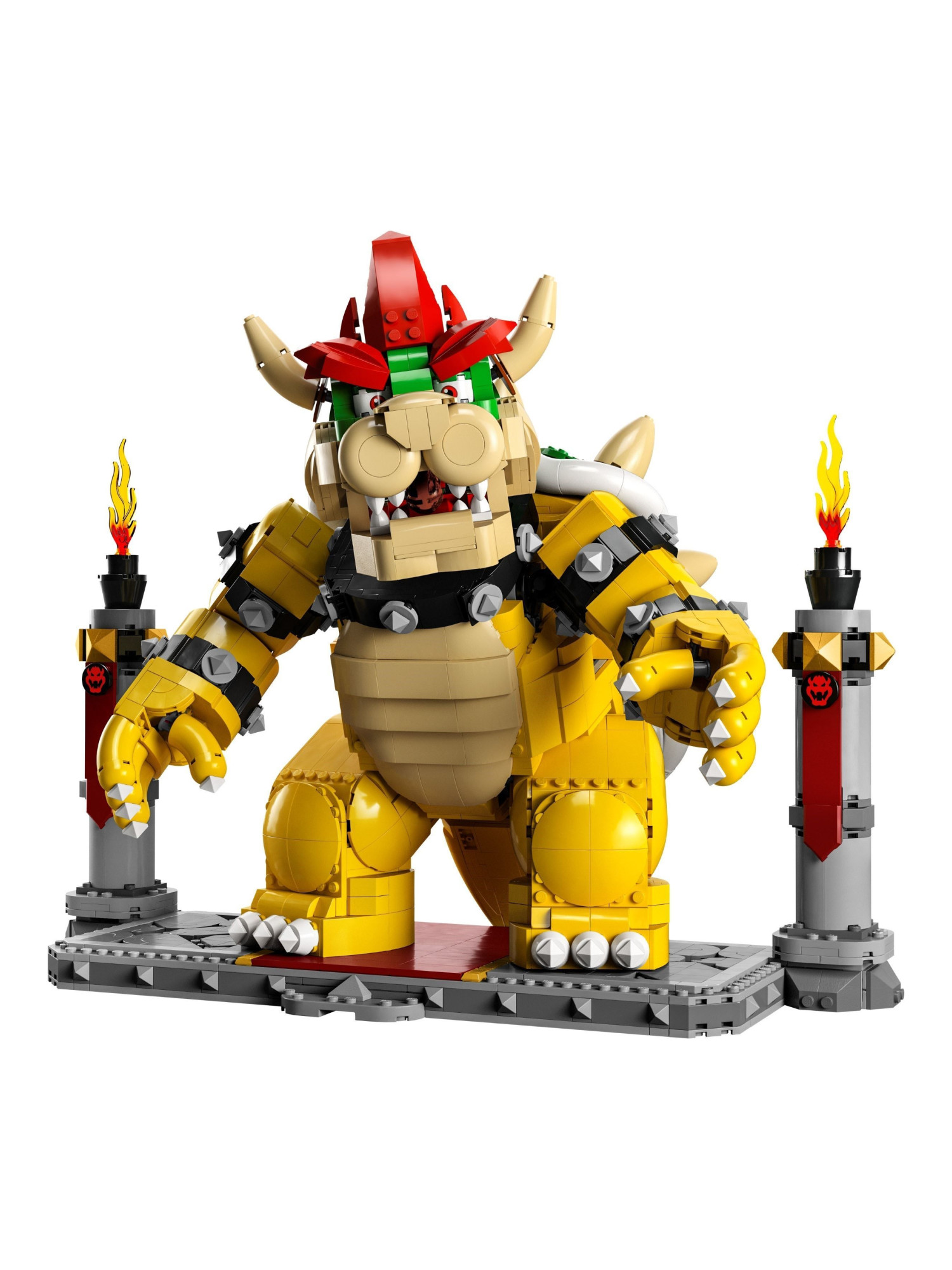 Конструктор LEGO Super Mario Могучий Боузер 2807 дет. - фото 9