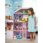 Домик для кукол PAREMO 135 см с мебелью
