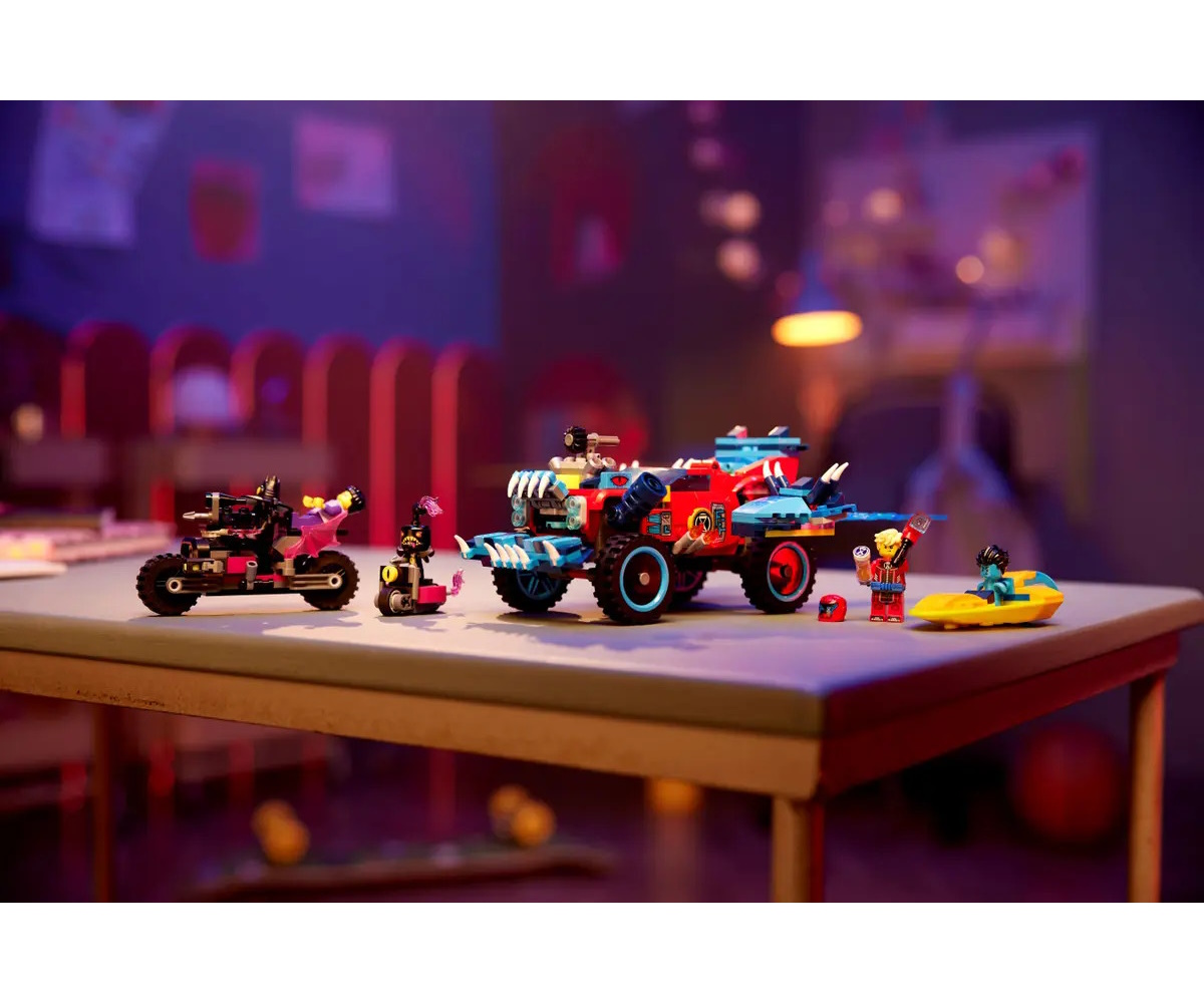Конструктор LEGO DREAMZzz Crocodile Car блочный - фото 7