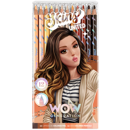 Карандаши цветные WOW Generation 12 шт.