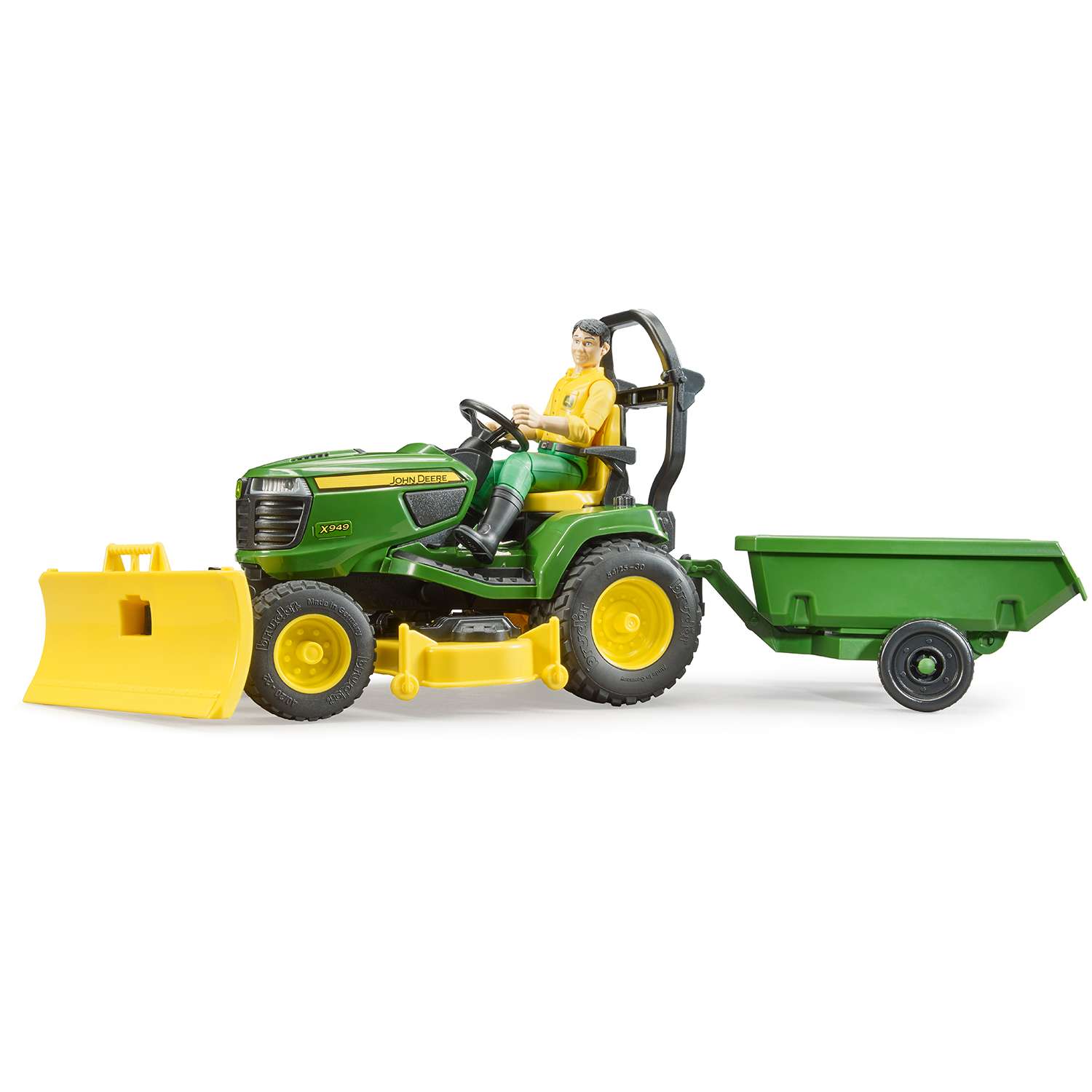 Трактор Bruder John Deere 62-104 - фото 2