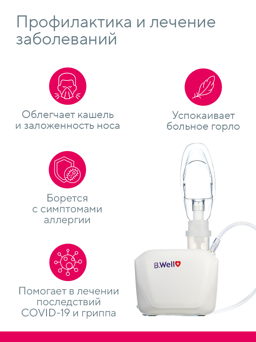 Ингалятор MED-130 B.Well MED-130 - фото 3