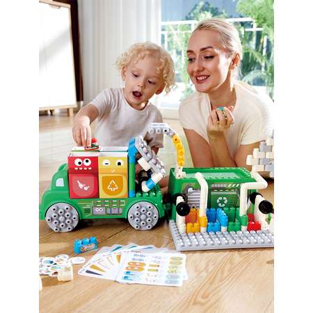 Конструктор Hape Грузовик 101 дет.