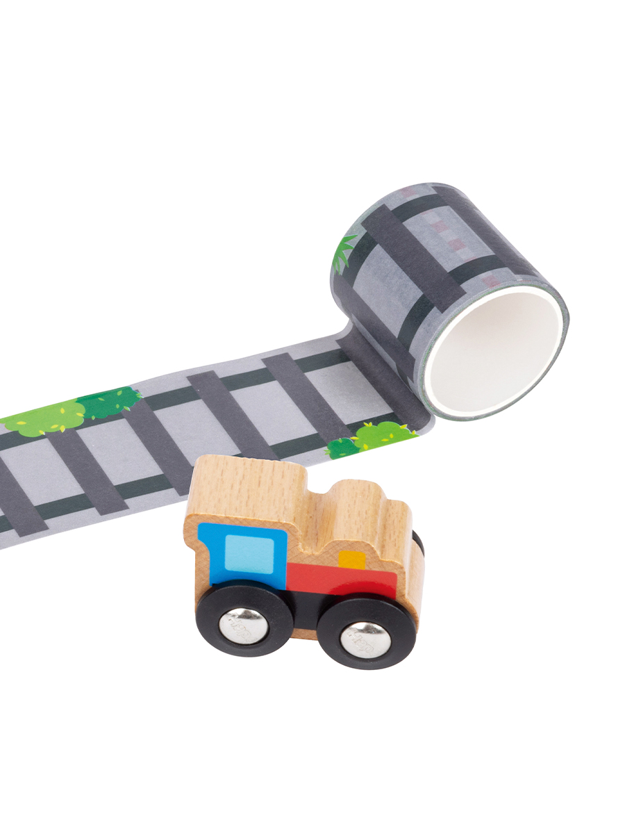Игровой набор Hape Деревянный поезд - фото 6