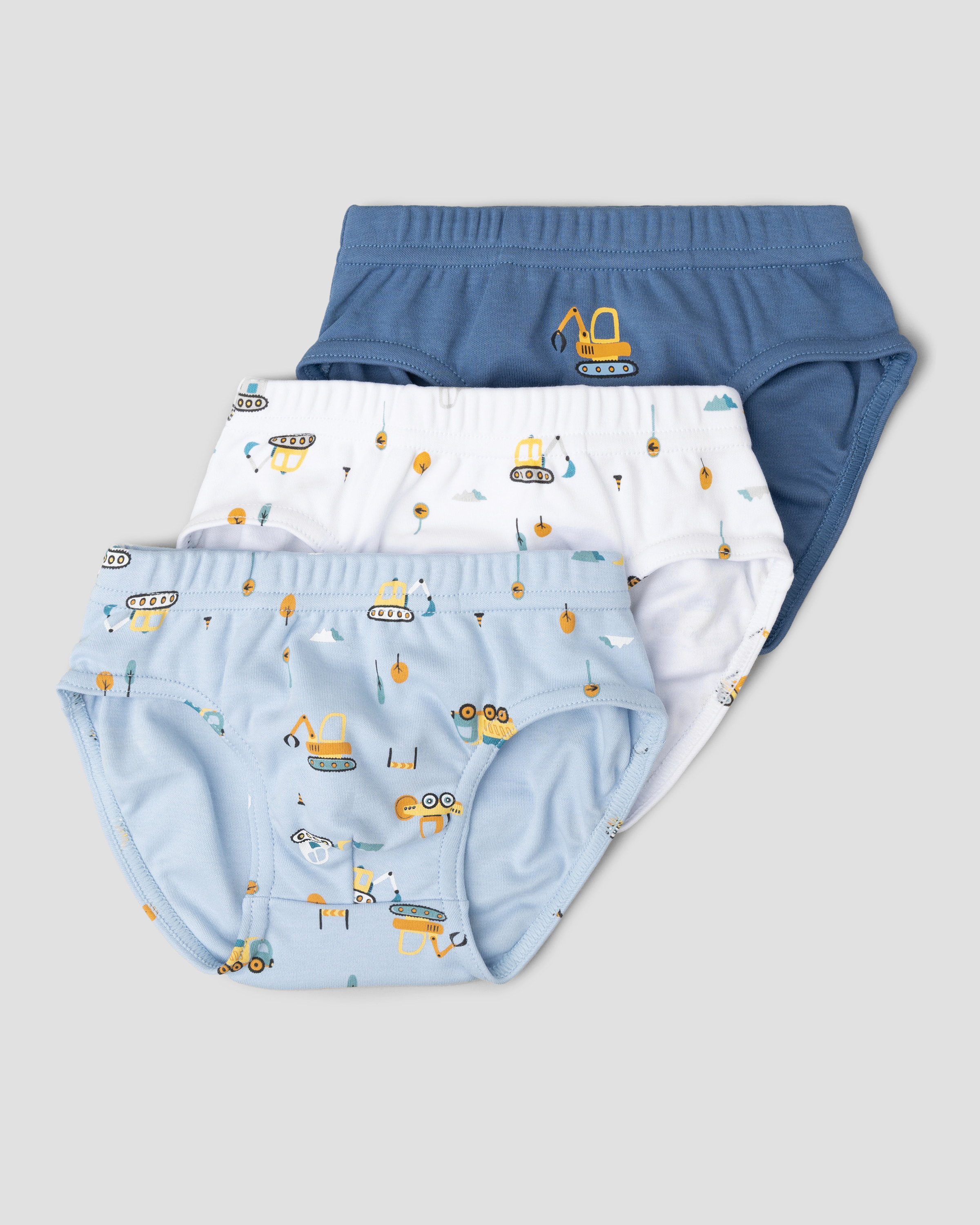 Трусы 3 шт BabyGo S26BG2-UB17ib-43 - фото 1