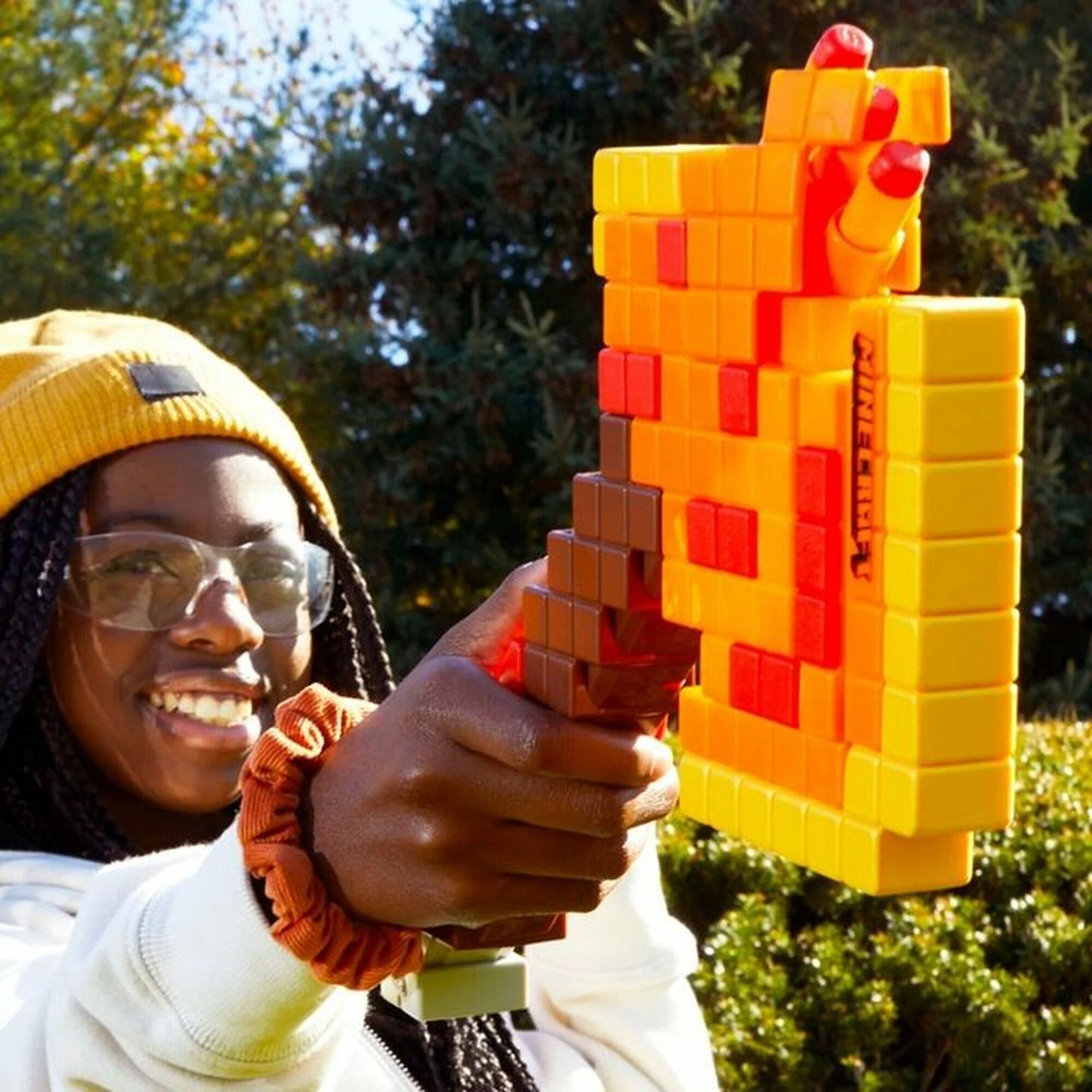 Топор игрушечный Nerf Minecraft Firebrand - фото 12