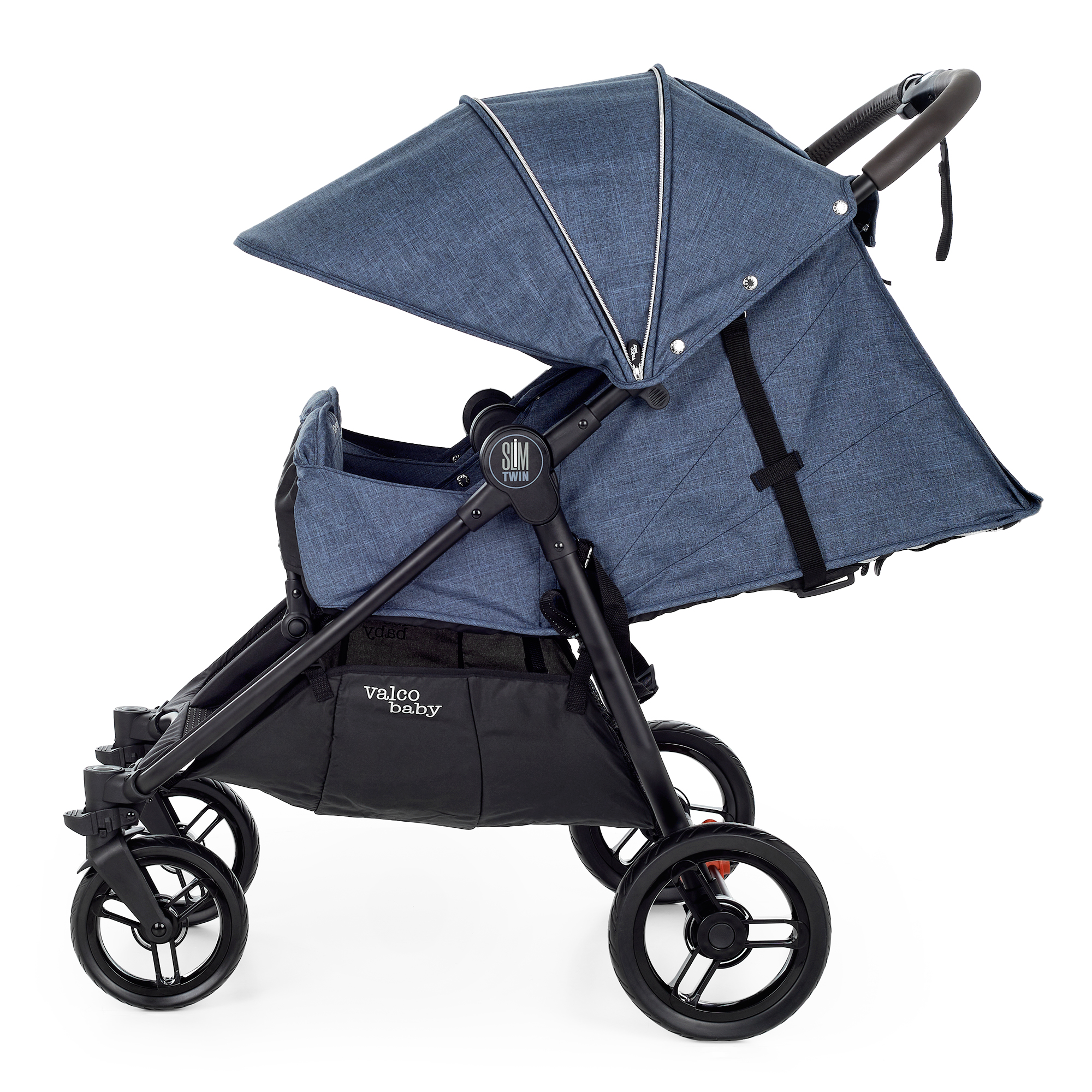 Коляска прогулочная Valco baby Slim Twin / Denim - фото 8