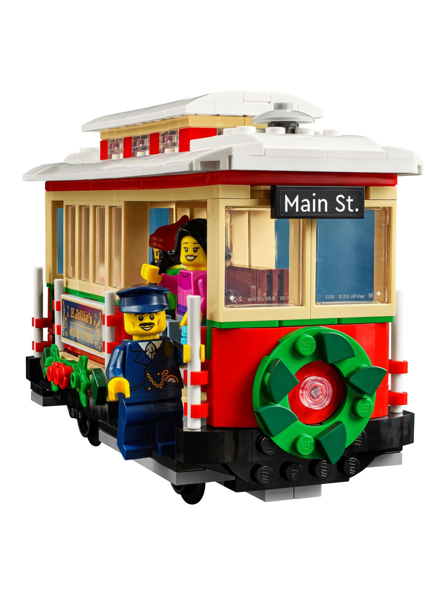 Конструктор LEGO Icons Рождественская улица 1514 дет. - фото 13