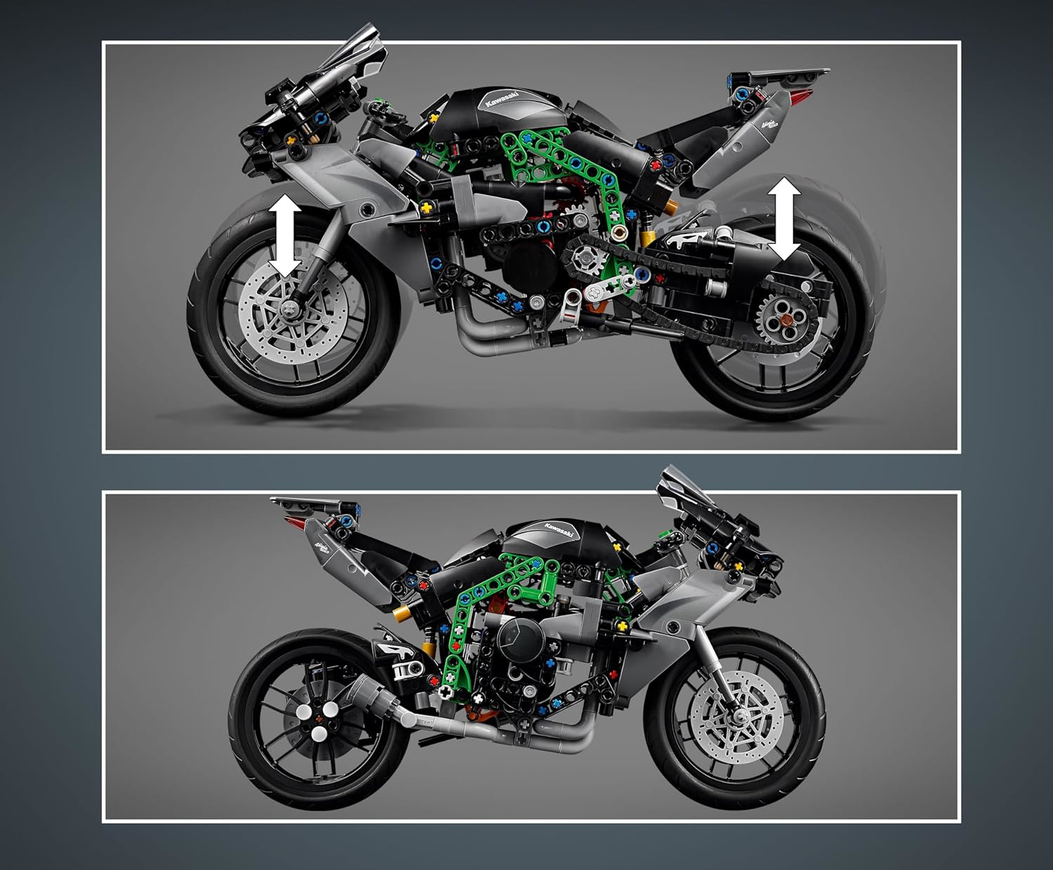 Конструктор LEGO Technic Kawasaki Ninja - фото 6