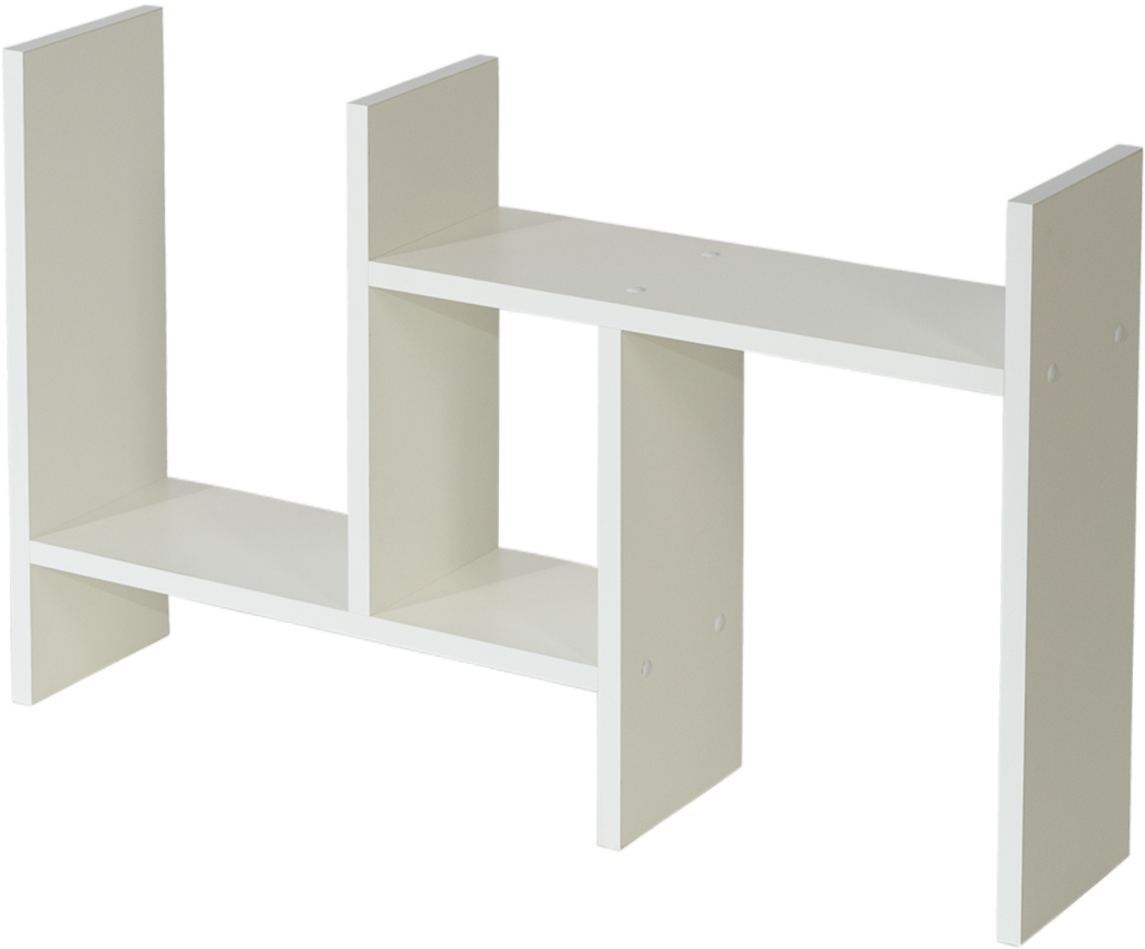 Полка для книг Comfort Avenue Матильда белый 101 45х72.6х15 - фото 3