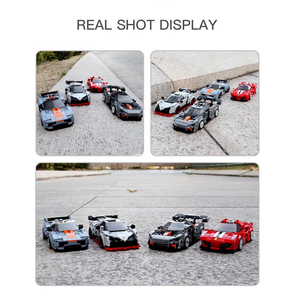Конструктор Mould King Porsche 918 блочный - фото 7
