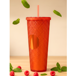 Стакан iLikeGift с трубочкой и крышкой 710 мл