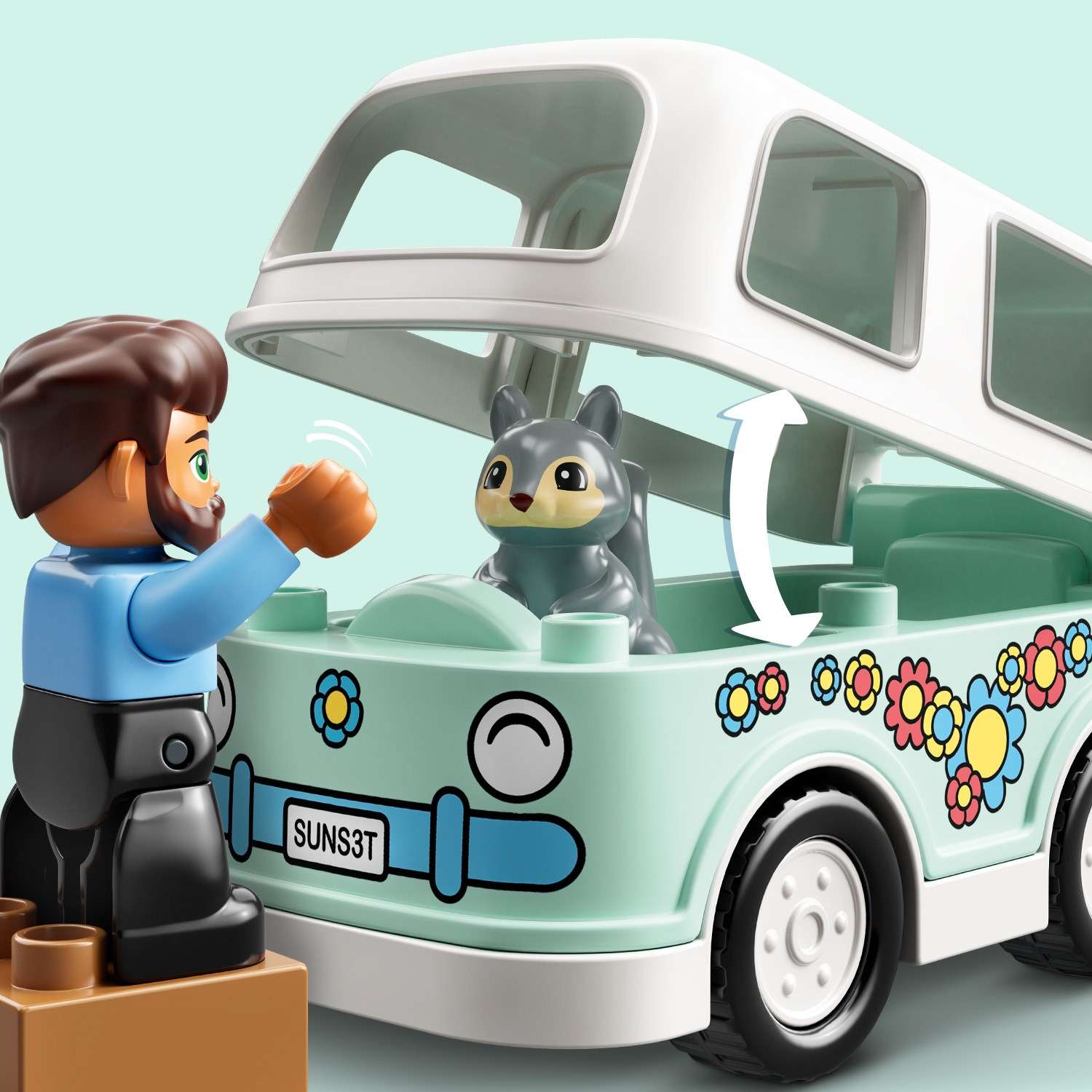 Конструктор LEGO DUPLO Приключение на микроавтобусе - фото 11