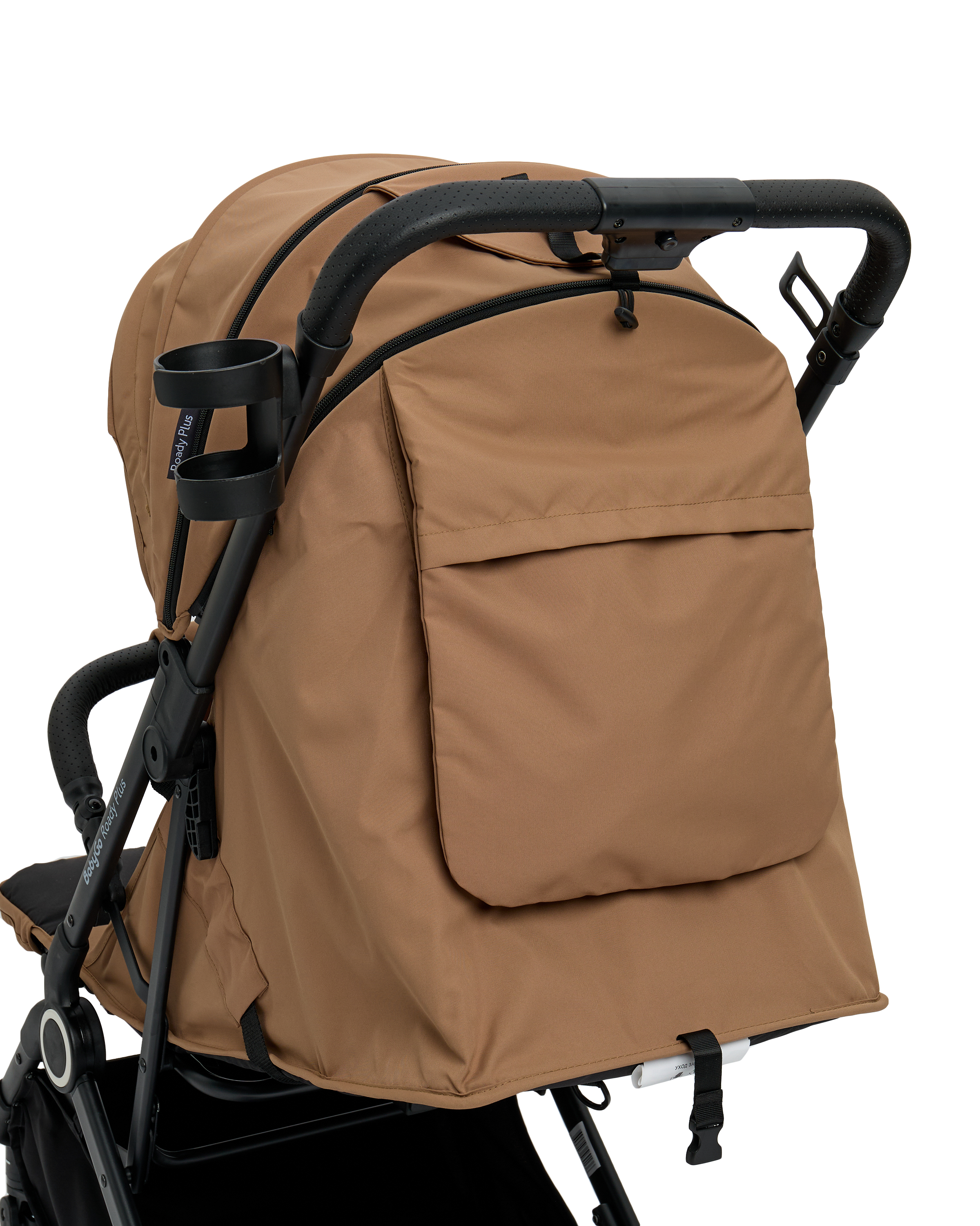 Коляска прогулочная BabyGo Roady Plus коричневый - фото 10