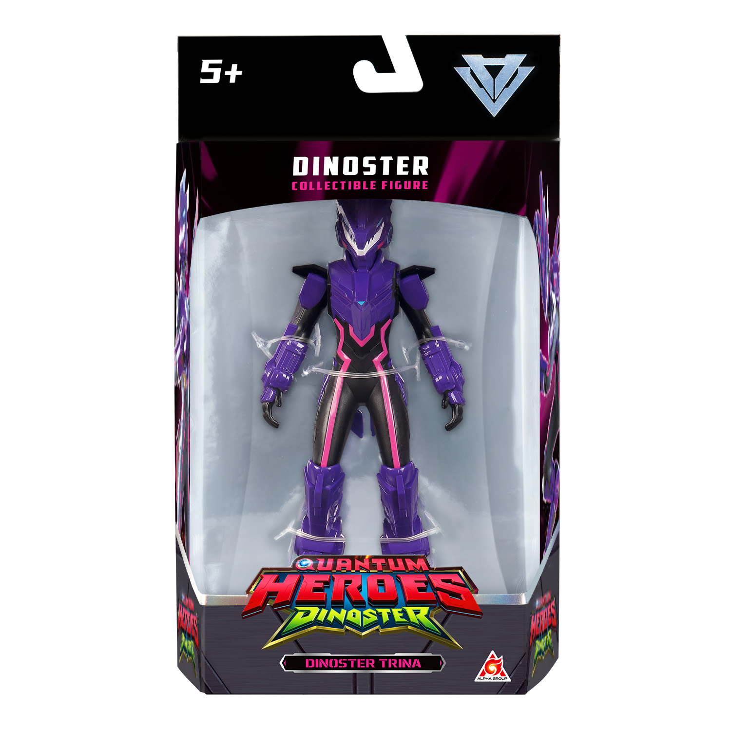 Фигурка Dinoster Фигурка героя Трина 16 см - фото 11