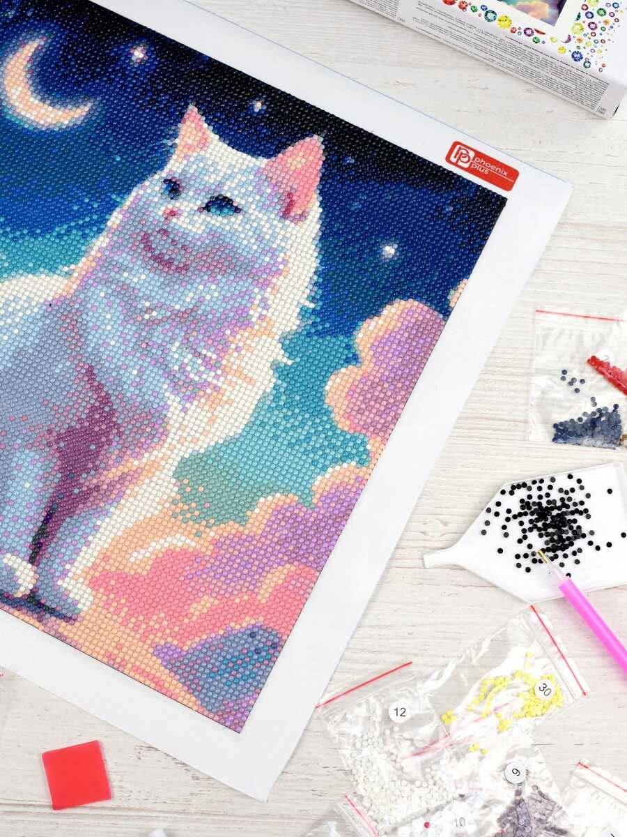 Алмазная мозаика Феникс + - фото 8