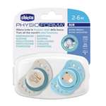 Пустышка Chicco силикон анатомическая от 3 мес. 2 шт.