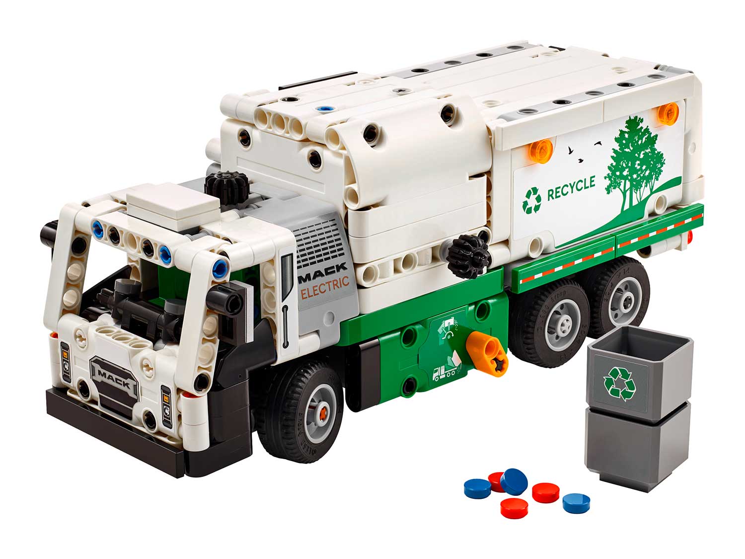Конструктор LEGO Technic Электрический мусоровоз 42167 503 дет. - фото 8