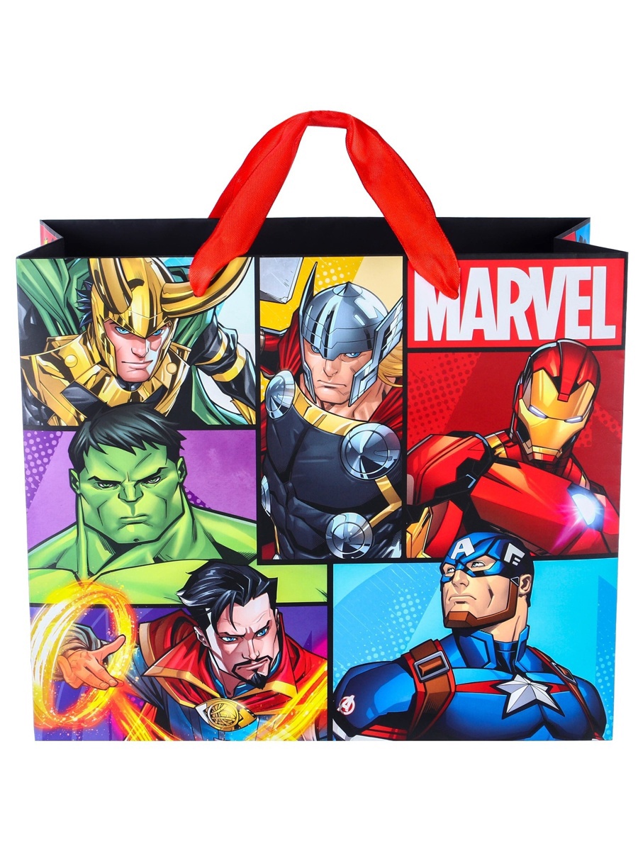 Пакет ламинированный Marvel Мстители 23х27х115 см - фото 5